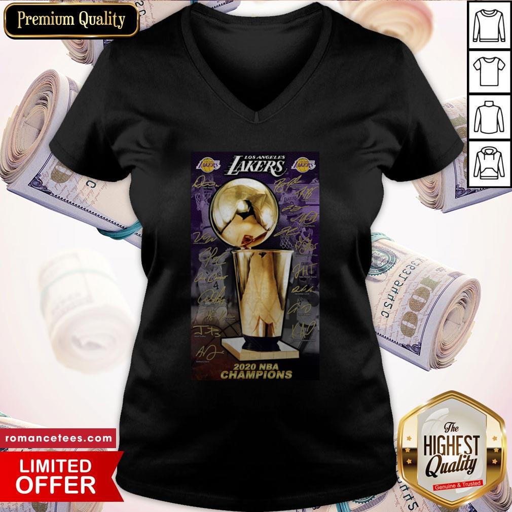 Team Los Angeles Lakers 2020 NBA Champions T-Shirt