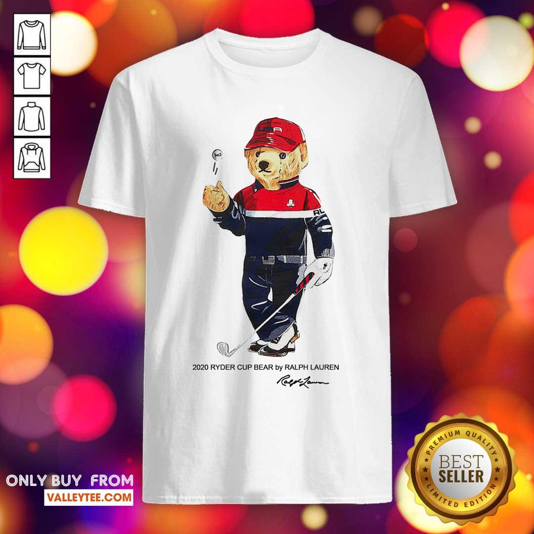Team Usa Polo Ralph Lauren 2021 Ryder Cup Bear Shirt