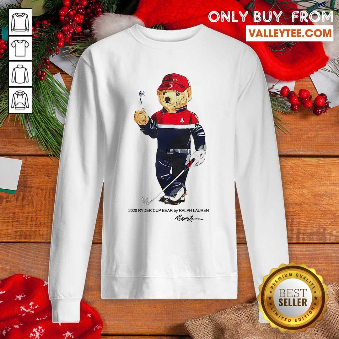Team Usa Polo Ralph Lauren 2021 Ryder Cup Bear Shirt