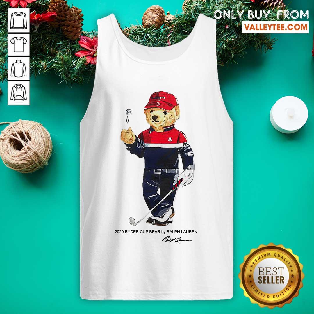 Team Usa Polo Ralph Lauren 2021 Ryder Cup Bear Shirt