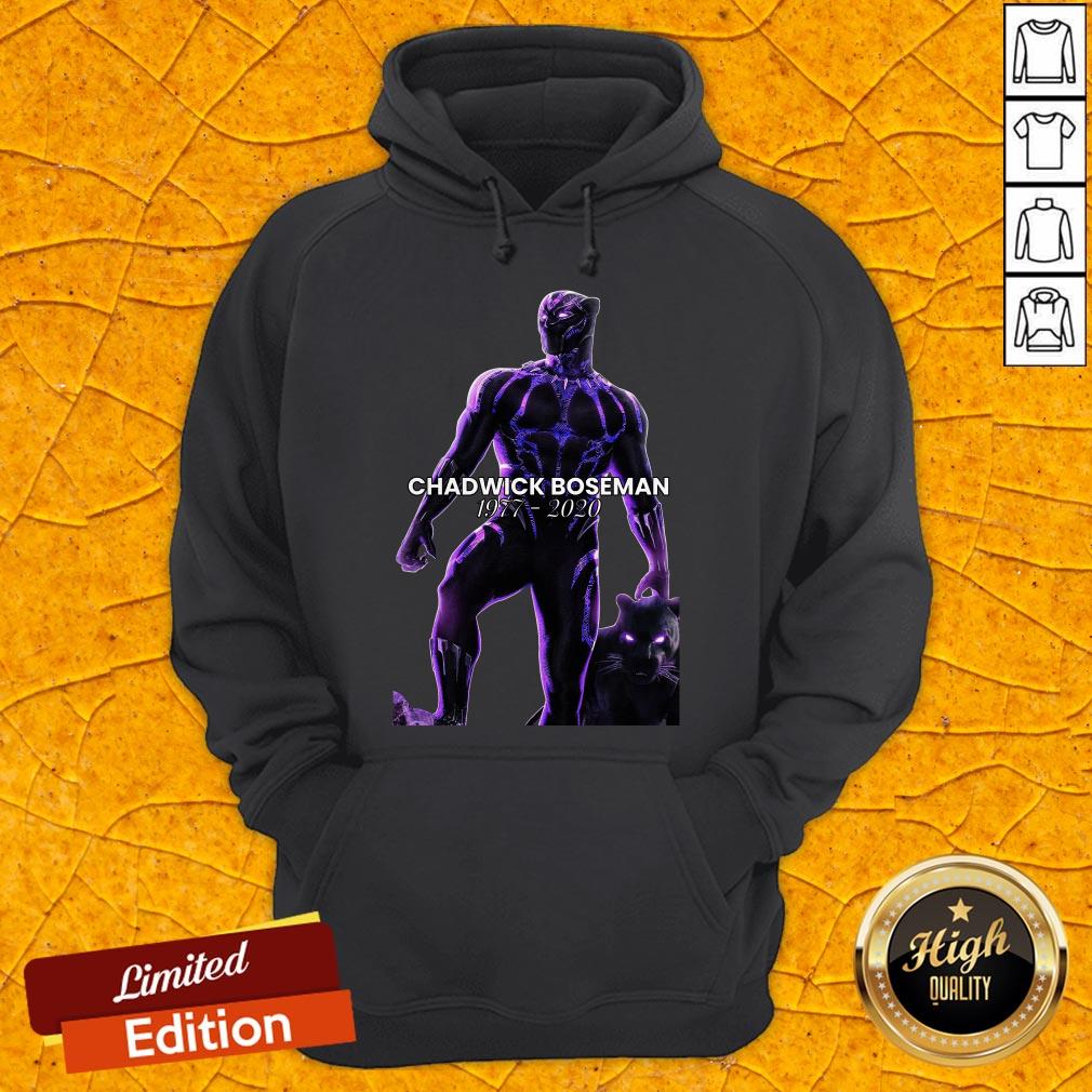 Thank You For The Memories Chadwick Boseman Black Panther Rip 1977-2020 Shirt