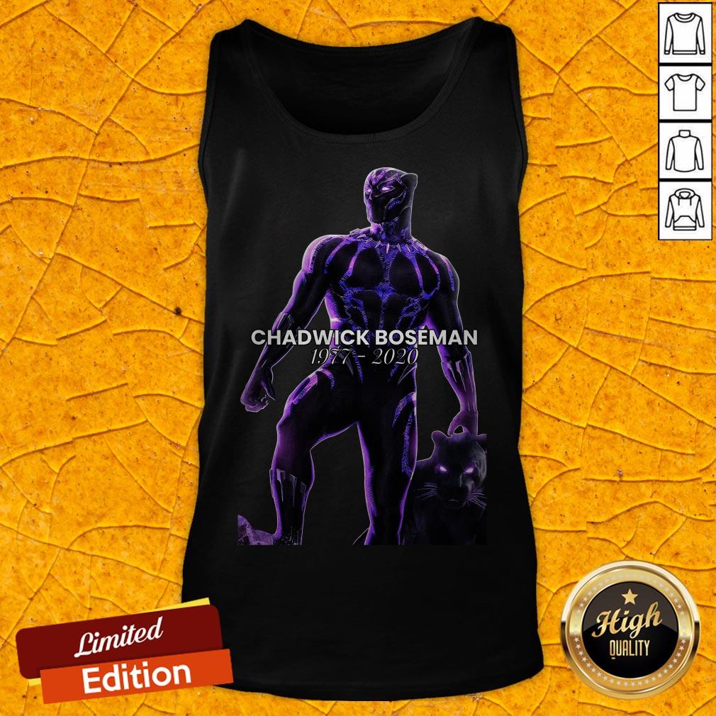Thank You For The Memories Chadwick Boseman Black Panther Rip 1977-2020 Shirt