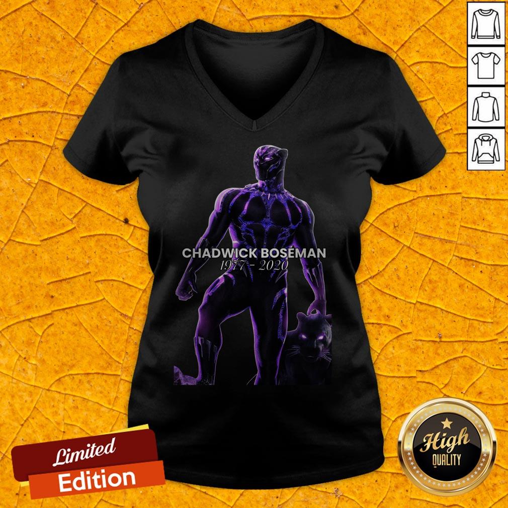 Thank You For The Memories Chadwick Boseman Black Panther Rip 1977-2020 Shirt