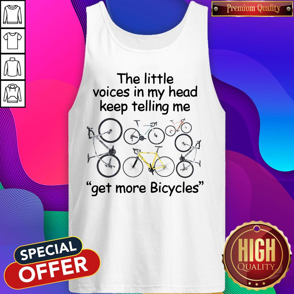 The Little Voices In My Hee Get More Bicycles Shirt