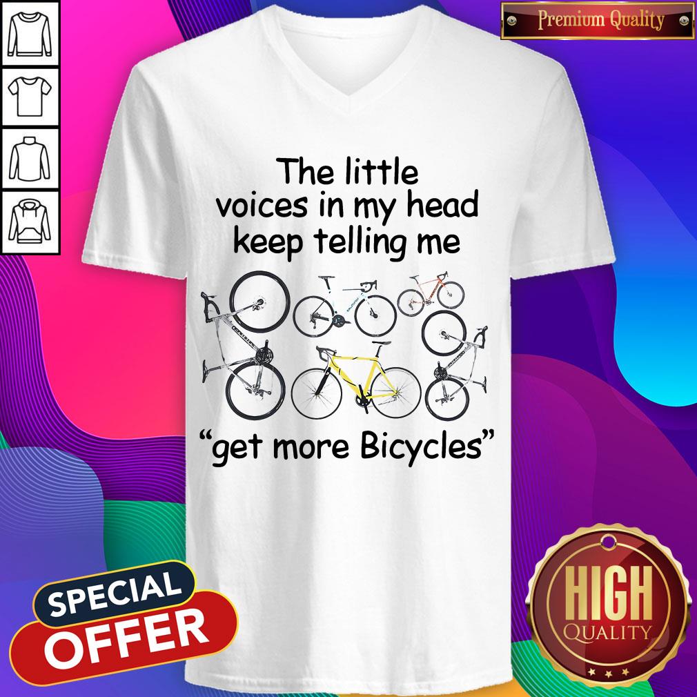 The Little Voices In My Hee Get More Bicycles Shirt