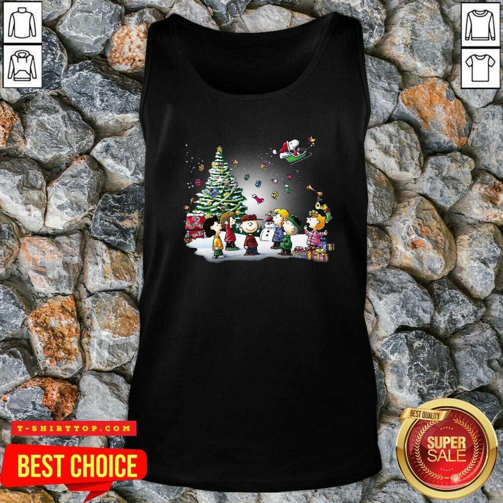 The Peanuts Character Merry Christmas Shirt