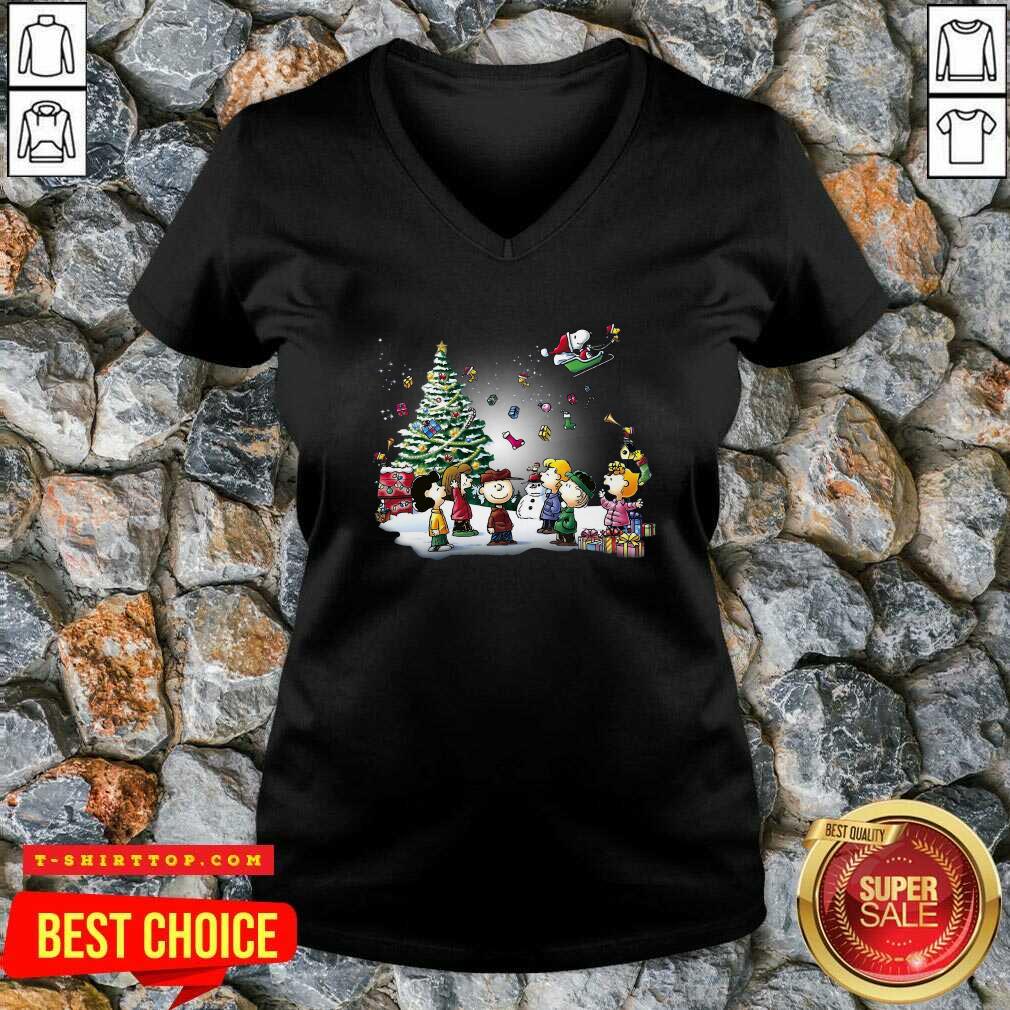 The Peanuts Character Merry Christmas Shirt