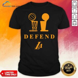Awesome Lebron Lakers Trophy Defend Shirt