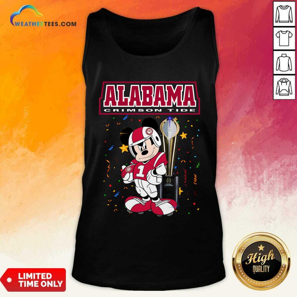 Top Alabama Crimson Tide Mickey Mouse Shirt