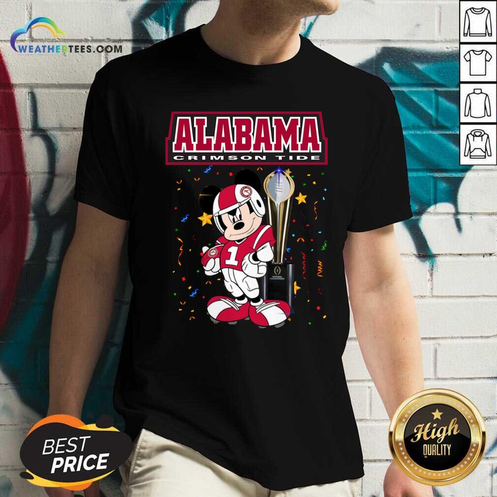 Top Alabama Crimson Tide Mickey Mouse Shirt