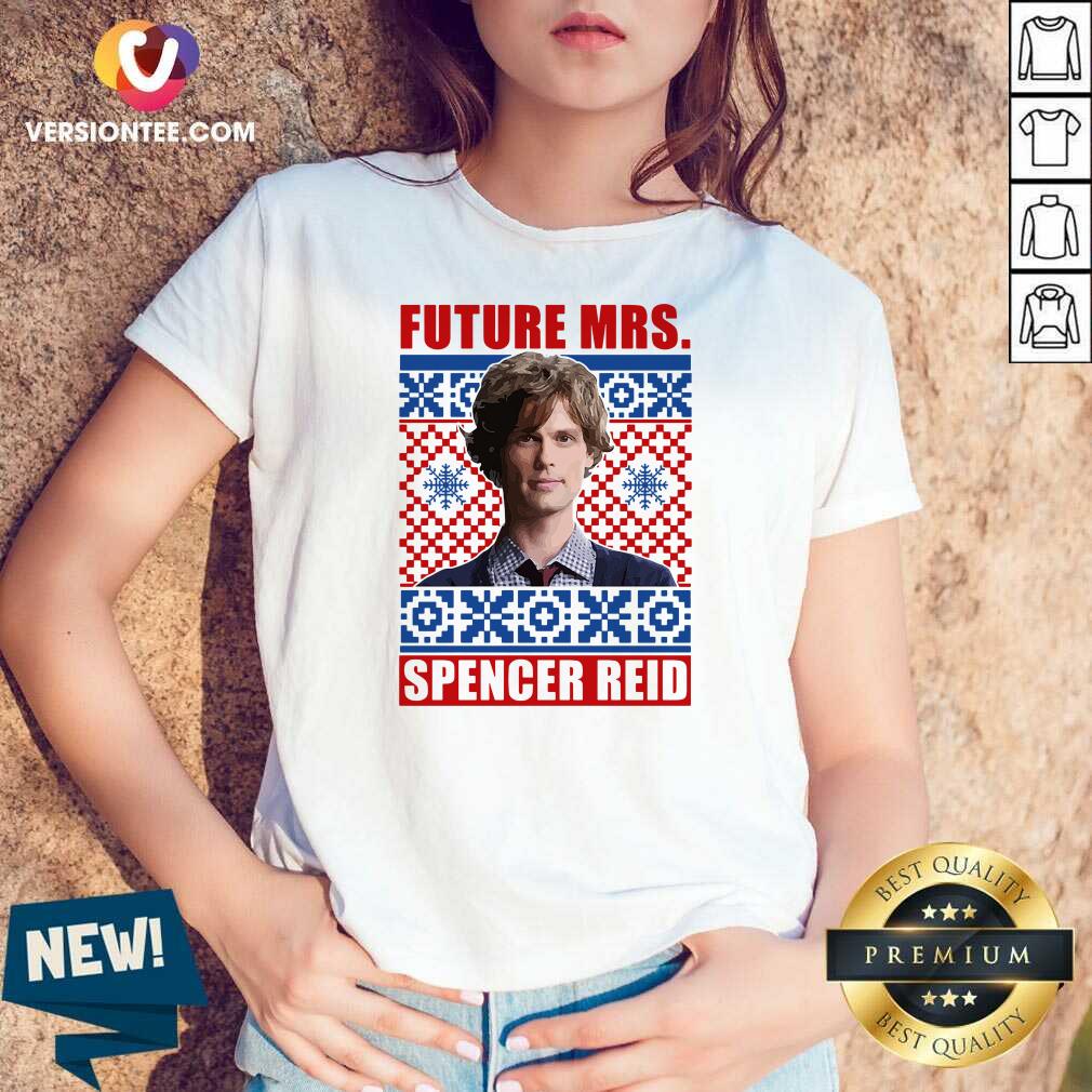 Top Criminal Minds Merch Criminal Minds Mrs Spencer Reid Holiday Ugly Shirt