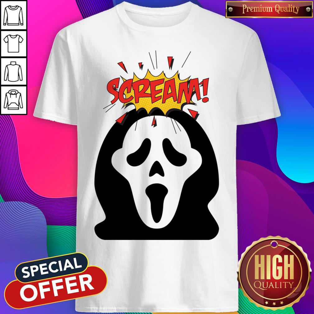 Top Scream Ghost Happy Halloween Shirt
