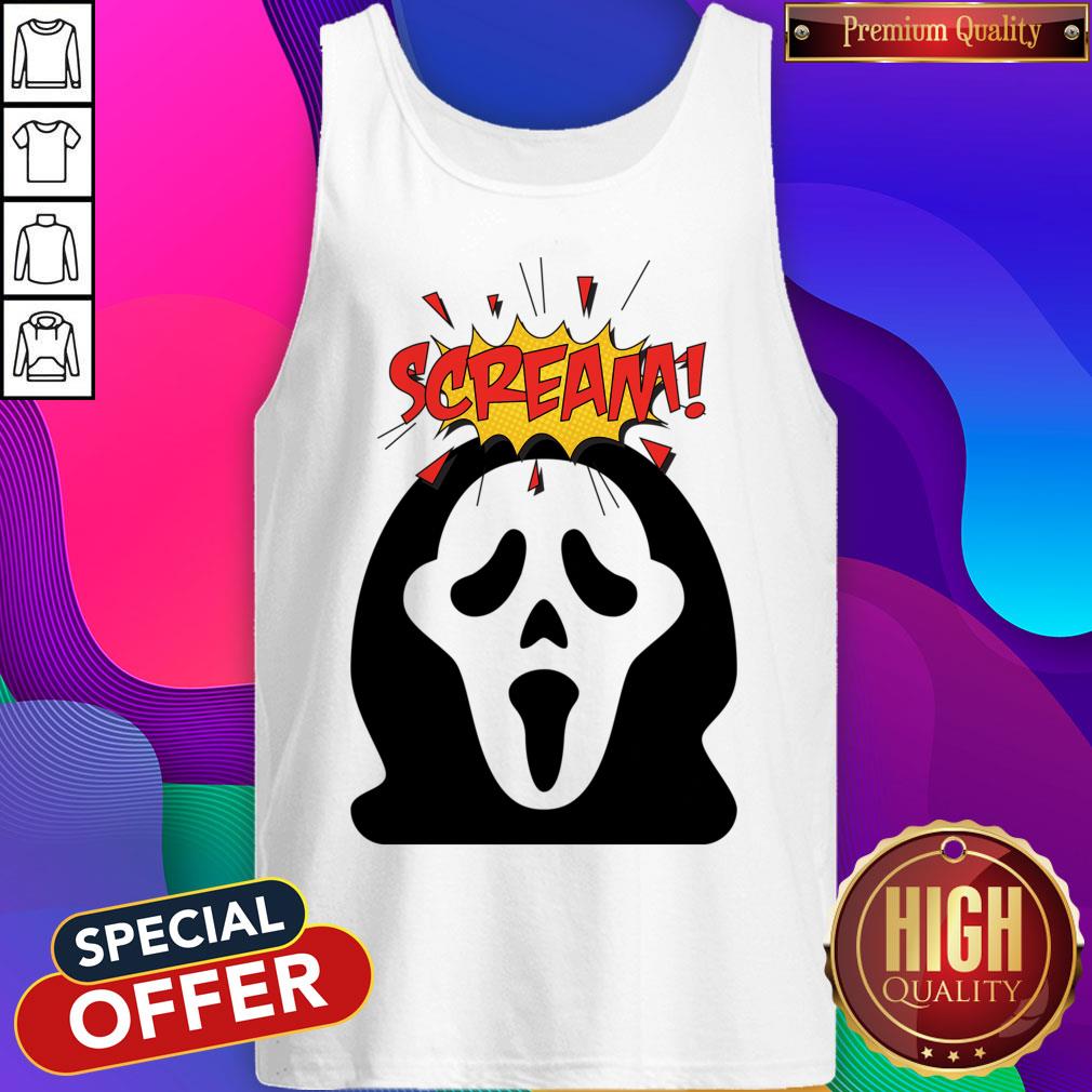 Top Scream Ghost Happy Halloween Shirt