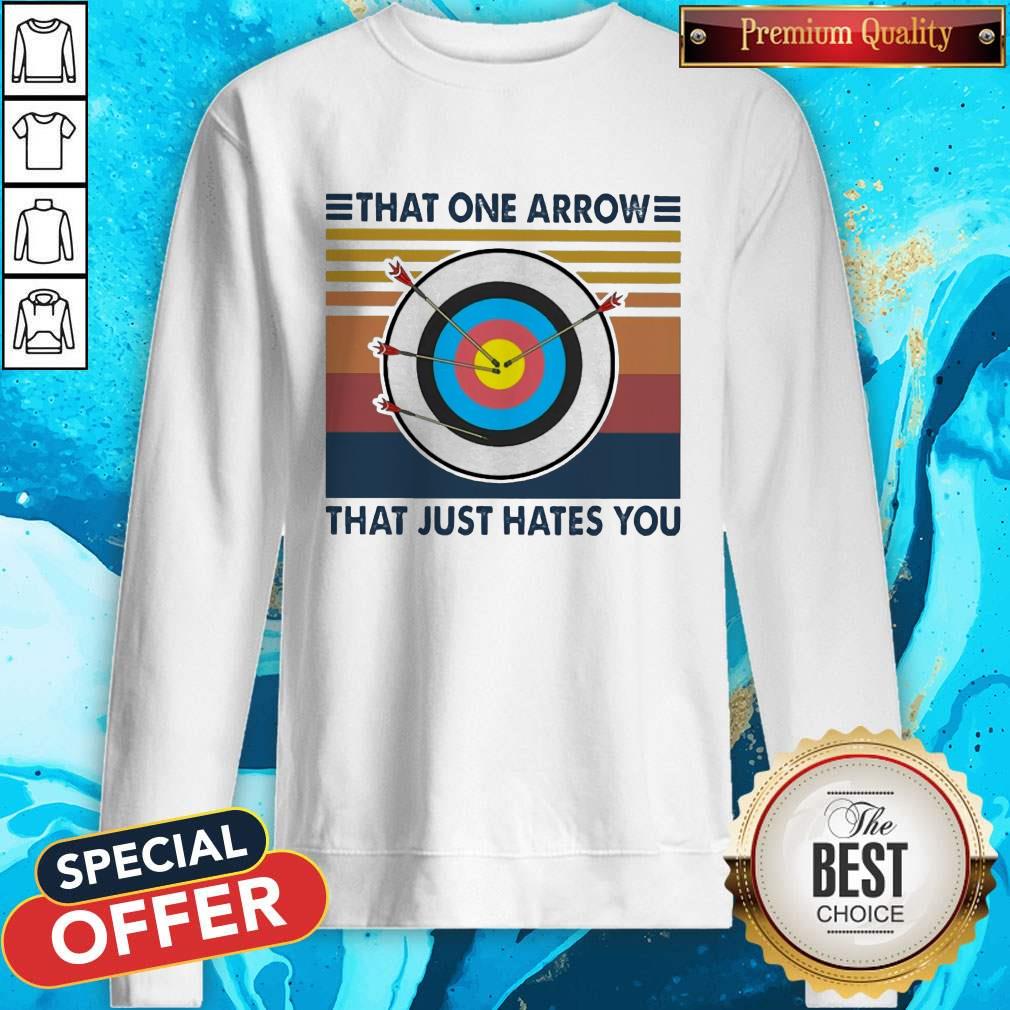 Top Target That One Arrow That Just Hates You Vintage Shirt