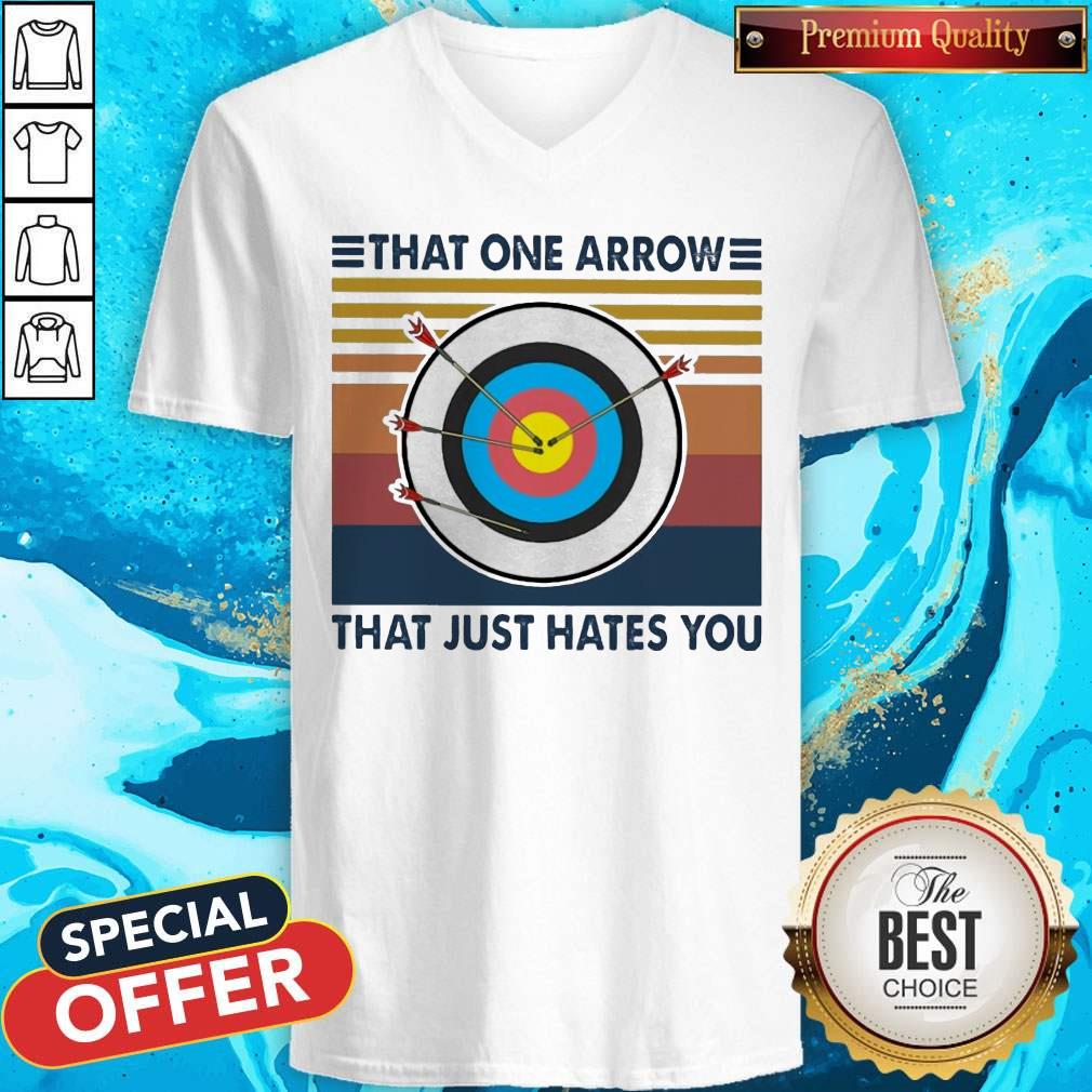 Top Target That One Arrow That Just Hates You Vintage Shirt