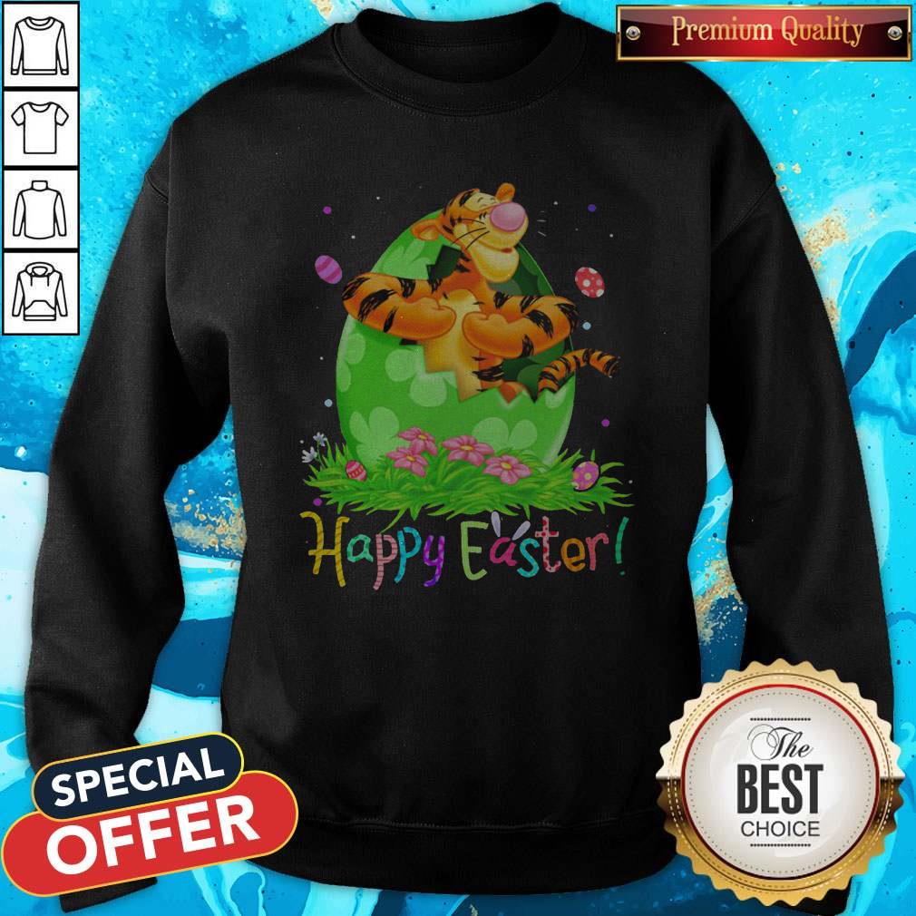 Top Tigger Easter Egg Happy Easter Shirt