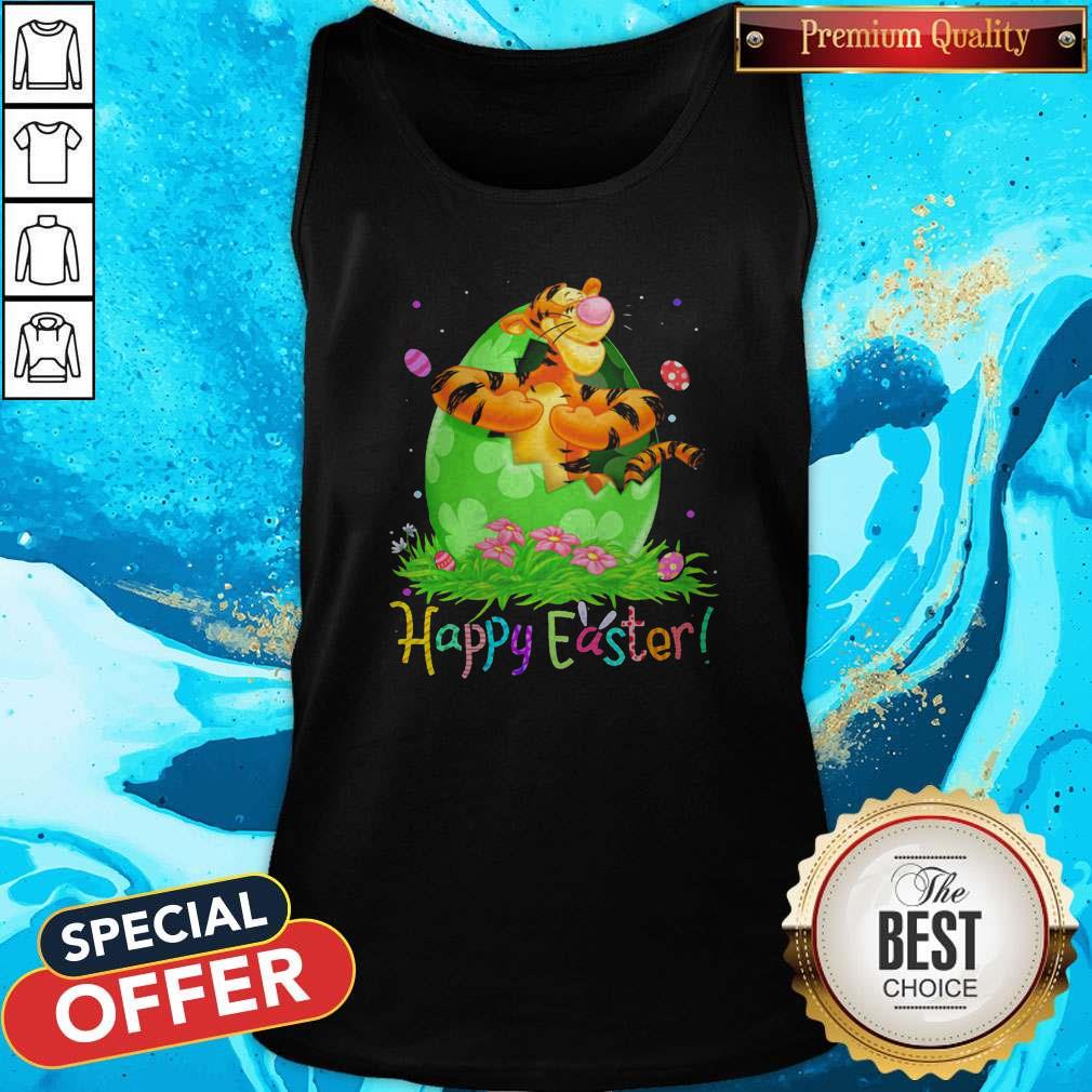 Top Tigger Easter Egg Happy Easter Shirt