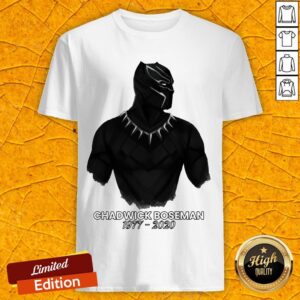 Chadwick Boseman The Black Panther Marvel Film Star Thank You For The Memories Shirt