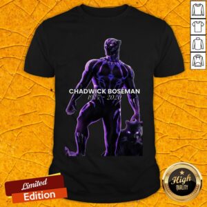 Thank You For The Memories Chadwick Boseman Black Panther Rip 1977-2020 Shirt