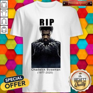 RIP Marvel Black Panther Chadwick Boseman Shirt