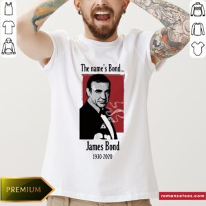 Rip The name’s Bond James Bond 1930 2020 Shirt