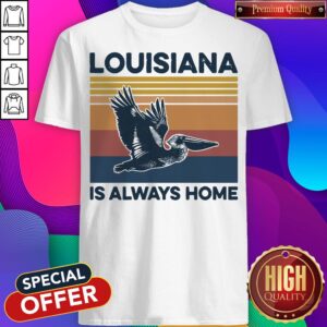Michigan Is Always Home Vintage Retro Shirt