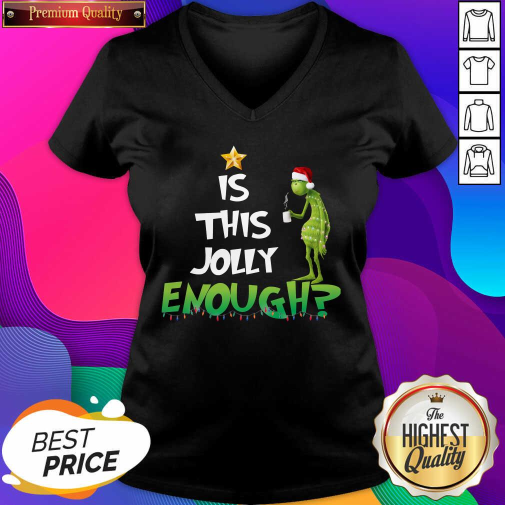 Nice Grinch Is This Jolly Enough Light Christmas Shirt