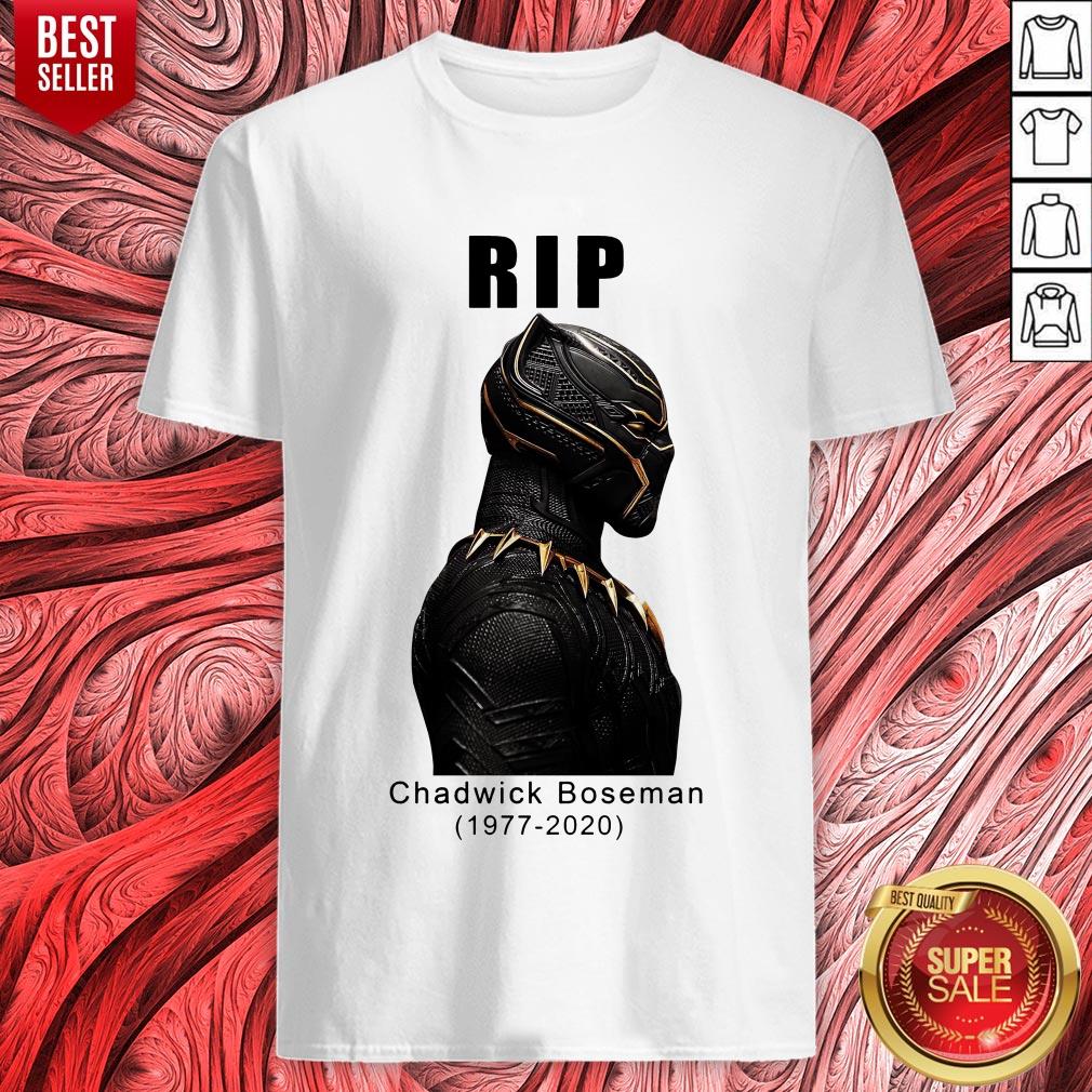 Black Pather Chadwick Boseman Star At 43 Shirt