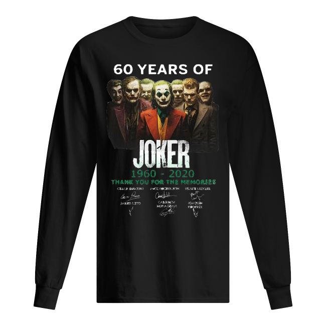 60-years-of-Joker-1960-2020-thank-you-for-the-memories-signature-Mens-Long-SLeeved.png