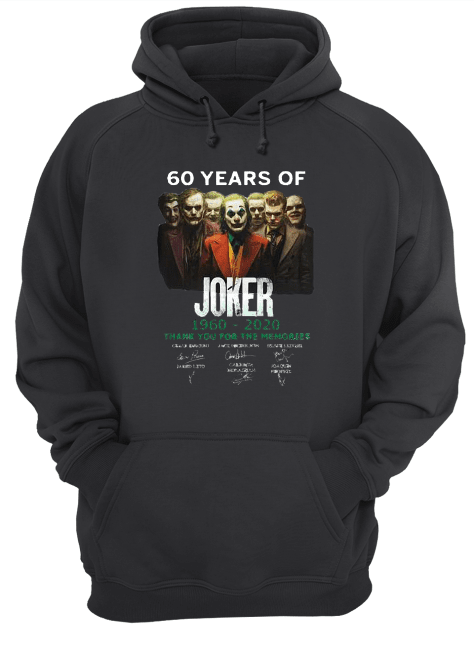 60-years-of-Joker-1960-2020-thank-you-for-the-memories-signature-Unisex-Hoodie.png