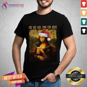 Official Ho Ho Hol Mir Ein Bier Christmas Shirt