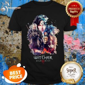 Official The Witcher Wild Hunt Characters Poster Shirt