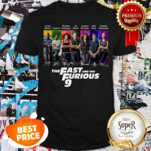 All Character Signatures The Fast And The Furious 9 Shirt