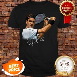 Official Roger Federer Signature Autographed Shirt