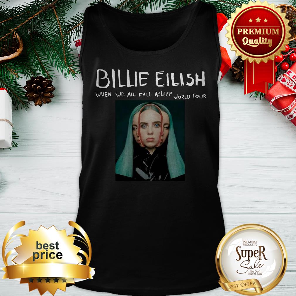 Billie Eilish When We All Fall Asleep World Tour Shirt