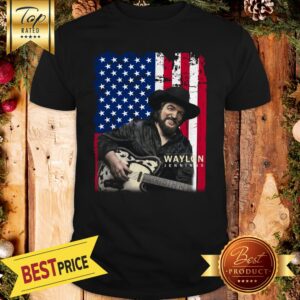 Nice American Flag Waylon Jennings Shirt