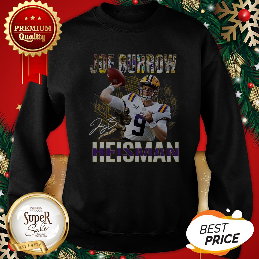 Joe Burrow Heisman Signatures Shirt