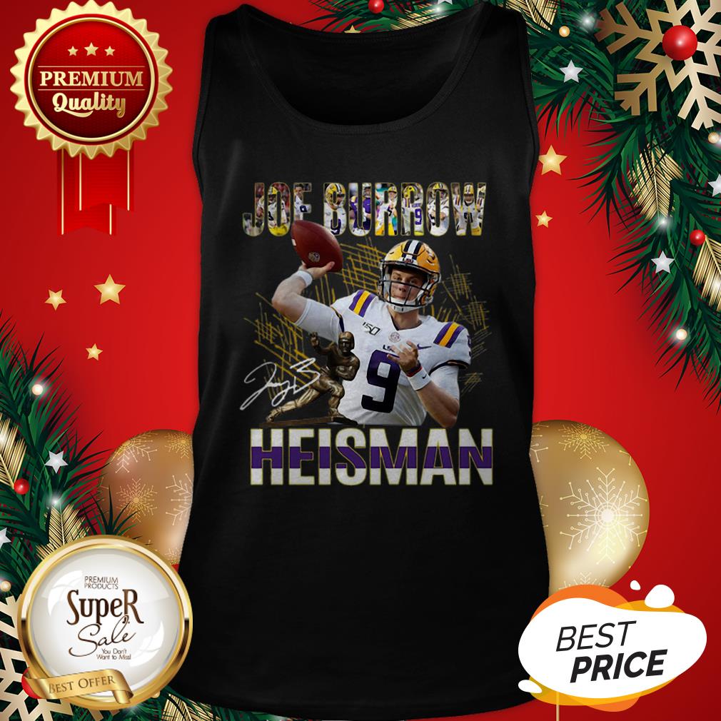 Joe Burrow Heisman Signatures Shirt