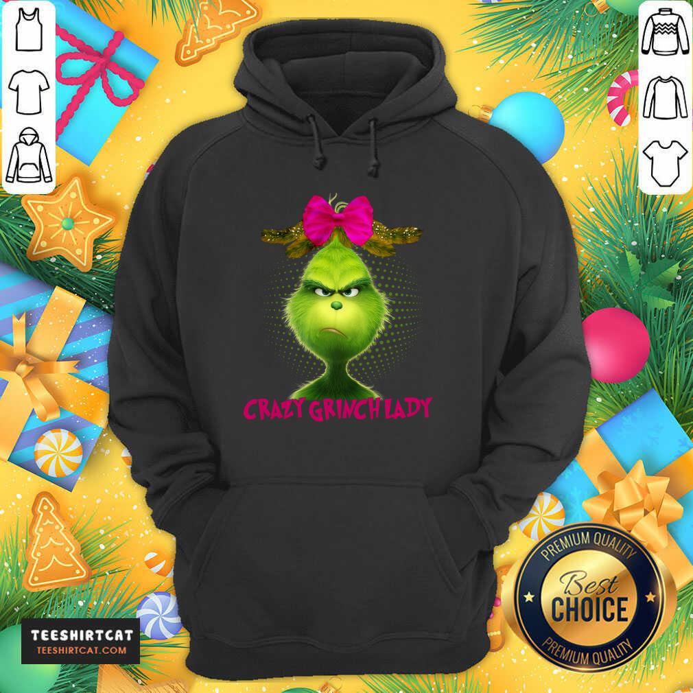 Nice Crazy Grinch Lady Shirt