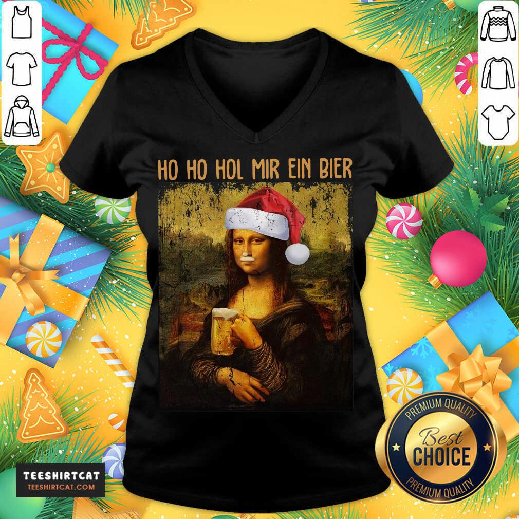 Official Ho Ho Hol Mir Ein Bier Christmas Shirt