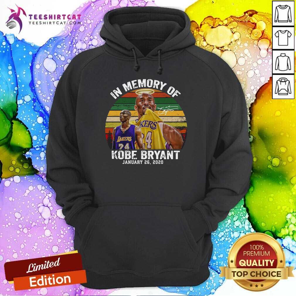 Perfect In Memory Of Kobe Bryant January 26 2020 Vintage Shirt
