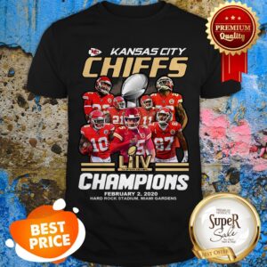 Kansas City Chiefs LIV Super Bowl Champions February 2 2020 Shirt