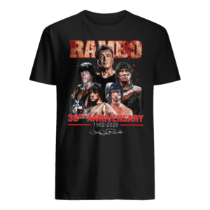 Rambo 38Th Anniversary Shirt