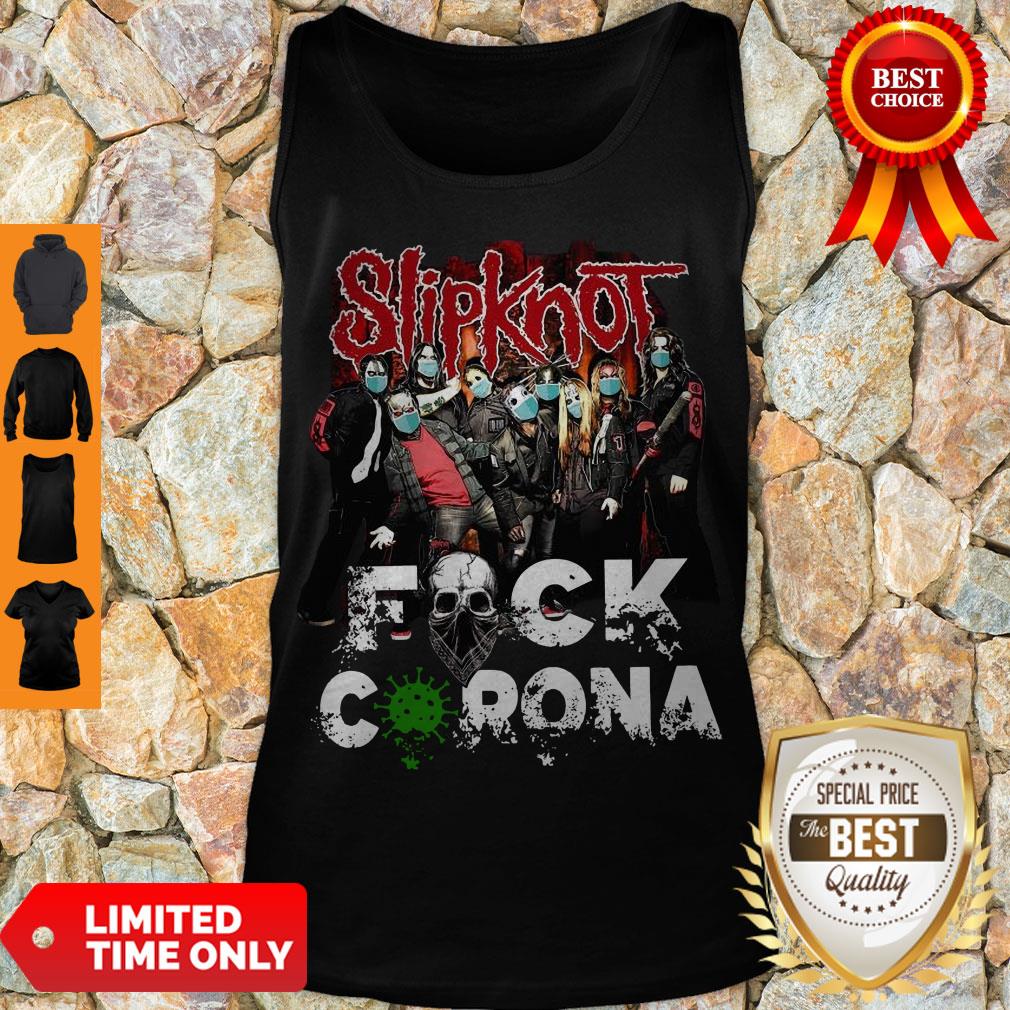 Awesome Slipknot Face Mask Skull Fuck Corona Shirt