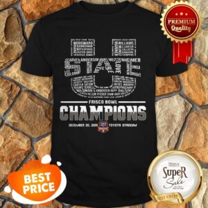 Official Utah State Frisco Bowl Champions Logo Shirt