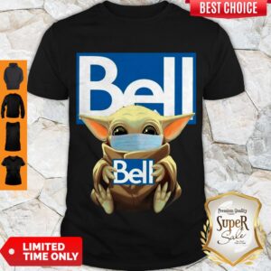 Hot Baby Yoda Face Mask Hug Bell Shirt