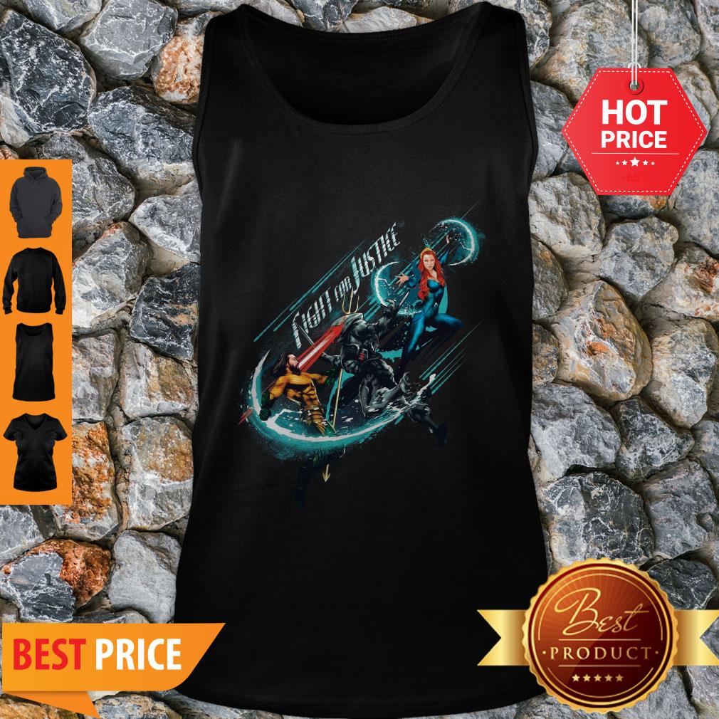 Official Aquaman Movie Fight For Justice Shirt