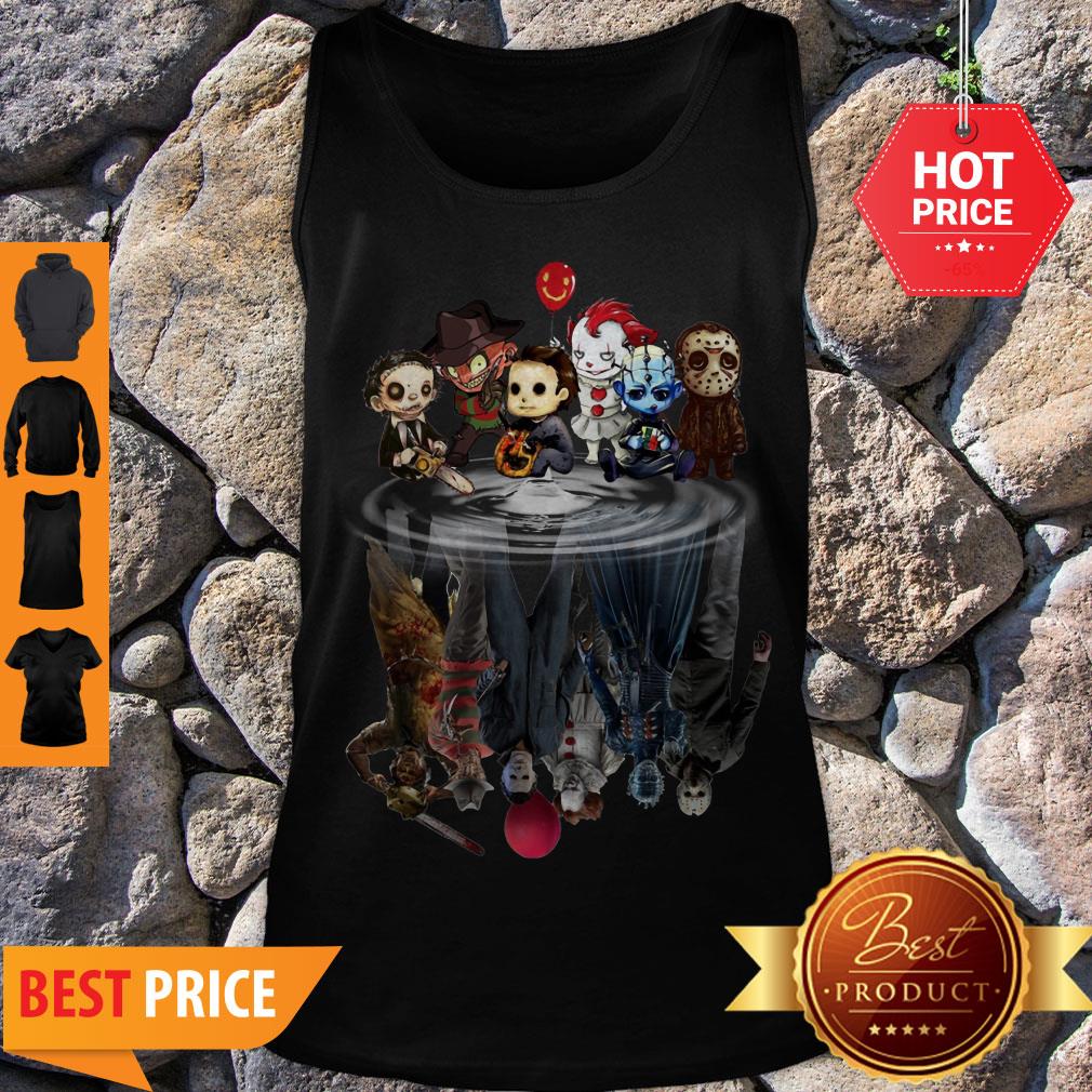 Official Horror Movies Killers Chibi Reflection Shirt