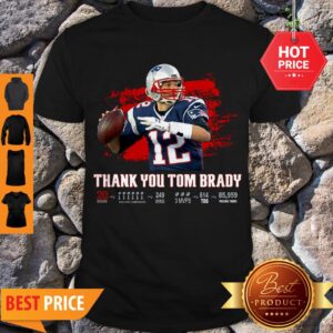Premium Thank You Tom Brady Patriots Football 2020 Shirt