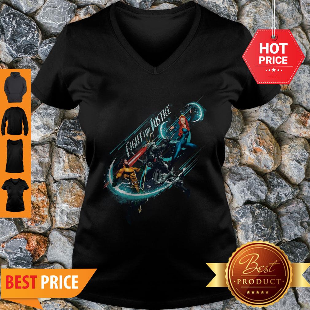 Official Aquaman Movie Fight For Justice Shirt